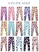 Jxstar rainbow leggings leggins for winter pants kids Unicorn 130