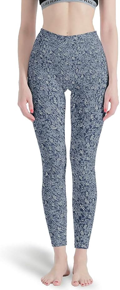 navy blue leggings amazon