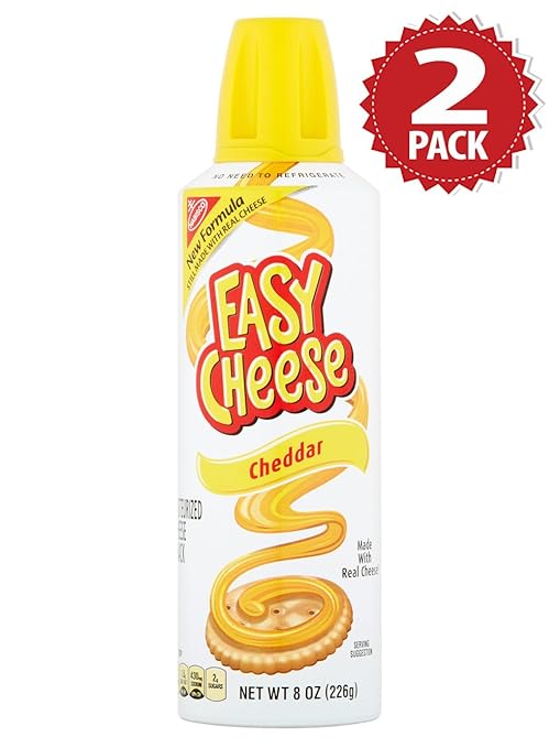 Kraft Easy Cheese Cheddar Sprühkäse 2er Pack (2x227g) Amazon.de