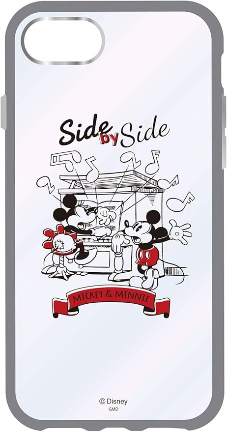 Amazon カラー ミッキーマウス Iphone8 Iphone7 Iphone6s 6 ディズニー クリア イーフィット ケース ハイブリッド ソフトケース ハード カバー キャラクター ミッキー ドナルド チップ デール プー エイリアン アイフォン Iphons8ケース Iphone 8 7 6s
