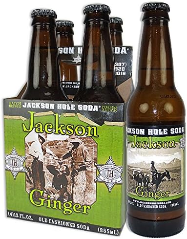JACKSON HOLE SODA - JACKSON GINGER (Pack of 10)