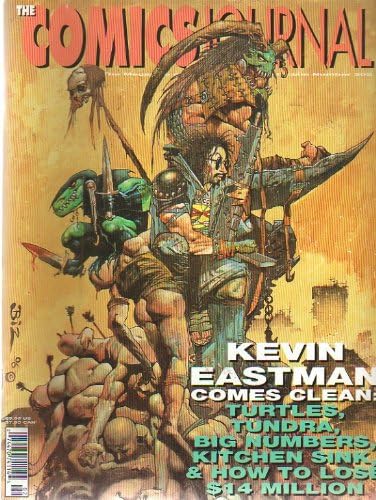 The Comics Journal # 202 (Kevin Eastman) Comics – 1998