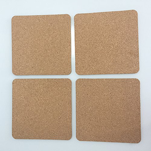 Buy Funlife 6mm Thick Cork Board brown Bulletin Board 4pcs/6pcs Cork