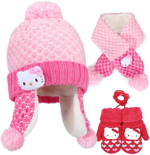 next baby girl hat and gloves