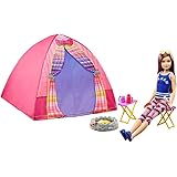 barbie made to move camping fun