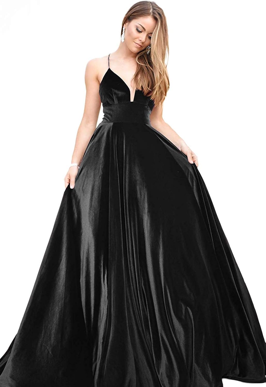 velvet formal dresses