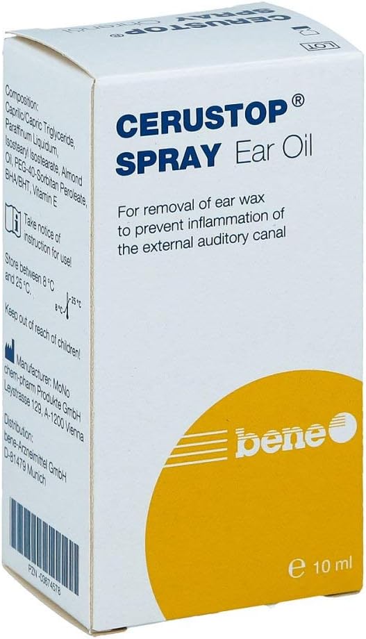 Cerustop Ohrenöl Spray, 10 ml