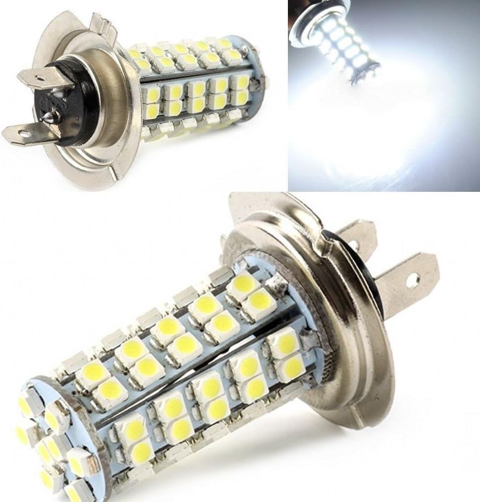 Secret Doll 2x Vehicle Car H7 68 3528 SMD LED Xenon White Headlight Bulb Fog Light Lamp US