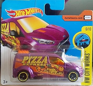 hot wheels pizza van