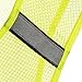 BODYSTRIVE Reflective Vest - Made of Real 3M SCOTCHLITE Material - High Visibility Safety Gear for Your Running Walking Cycling or Biking Fitness (Small)