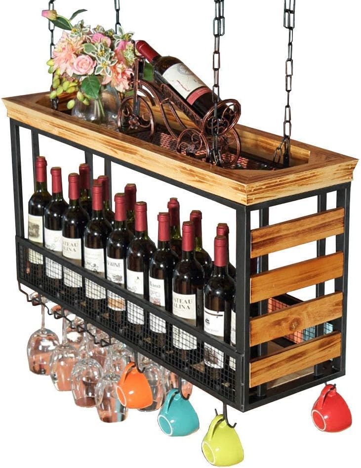 YZ-YUAN Estante para Botellas Estante para Vino suspendido/Soporte para