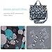 Diaper Bag - Shoulder and Stroller Diaper Bag, Waterproof, Blue Polka-dot