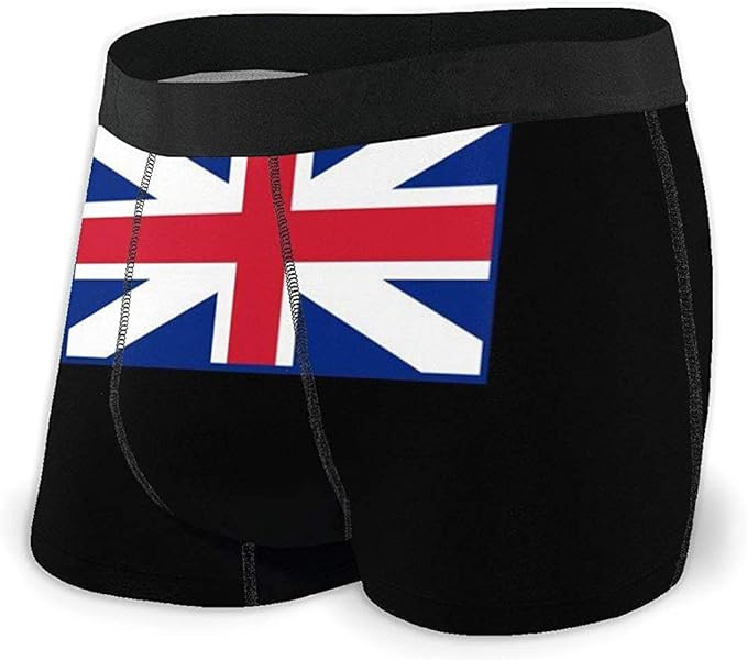 British Flag Men's Stretchy Underwear Retro Men Panties Light Weight
