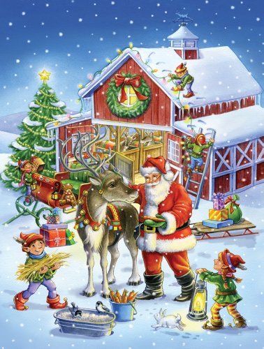 Ready Reindeer Jigsaw Puzzle 550 Piece