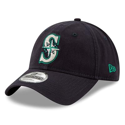 Seattle Mariners New Era MLB 9TwentyLogo Stitcher Adjustable Hat