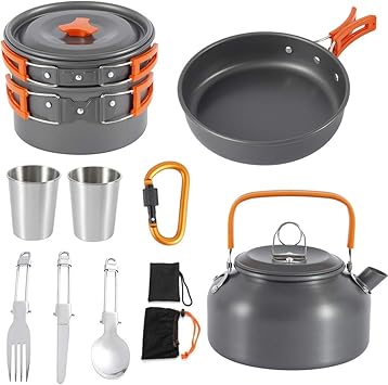 Amazon キャンプクッカー クッカーセット アルミクッカー アウトドア調理器具セット アウトドア鍋 アウトドアケトル キャンピング 登山用鍋 2 3人に適応 q食器 ポータブル キャンピング鍋 収納袋付き Lovestory Jp コッへル クッカーセット Amazon キャンプクッカー クッカーセット アルミクッカー アウトドア調理器具セット アウトドア鍋 アウトドアケトル キャンピング 登山用鍋 2 3人に適応 q食器 ポータブル キャンピング鍋 収納袋付き Lovestory Jp コッへル クッカーセット