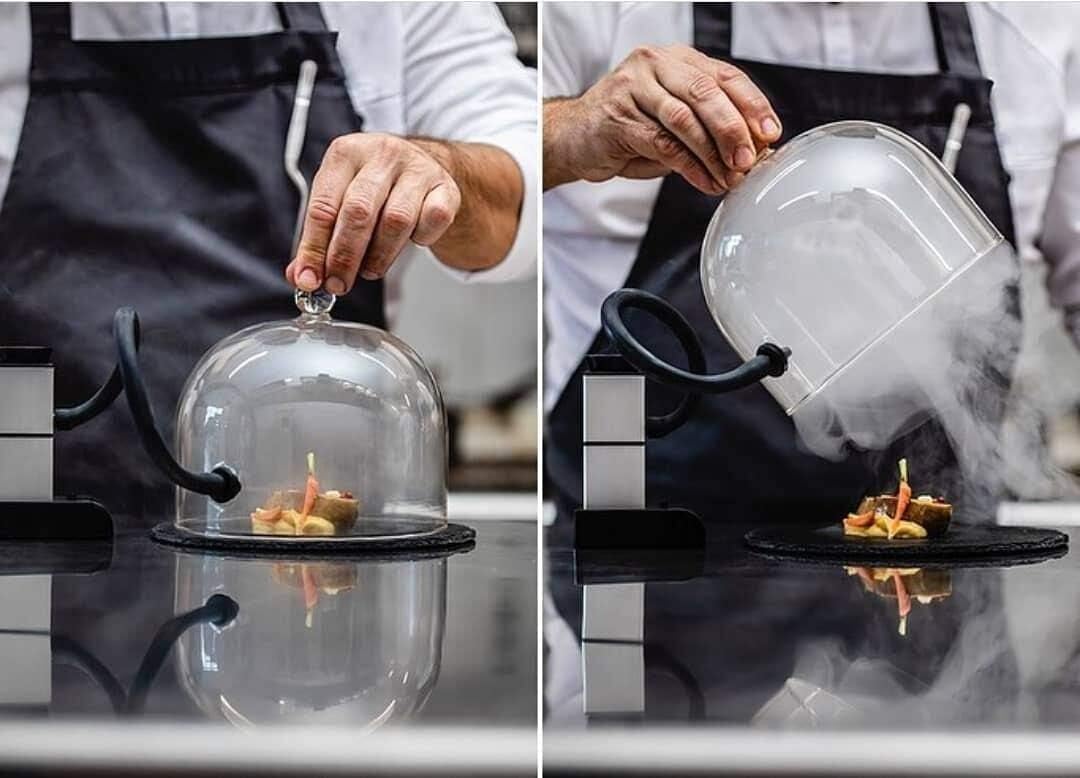 Krfilas Smoking Cocktail Smoke Infuser Cocktail Food Smoker Smoking Gun Smoke Infuser Gun Meat Smoker Hand-held Smoking Gun Portable Smoker for Cooking BBQ - Image 3