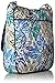 Vera Bradley Women's Signature Cotton Double Zip Mailbag Crossbody Purse, Santiago