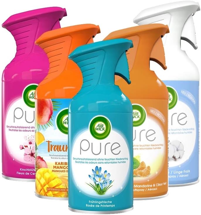 Air Wick PremiumDuftspray PURE Mixpack (5 x 250ml) Amazon.de