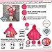 Nickelodeon Little Girls Paw Patrol Character Slicker and Umbrella Rainwear Set, Pink, Age 2-7, Age 4-5