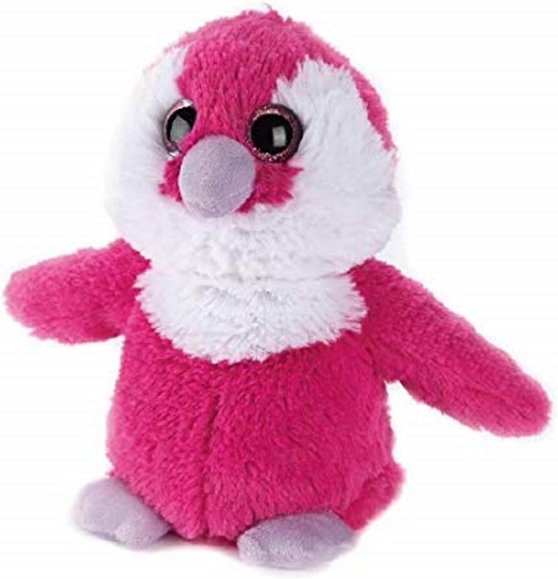 INTELEX WARMIES Microwave Lavender Scented Soft Toy - Cozy Plush Penguin Pink, Medium