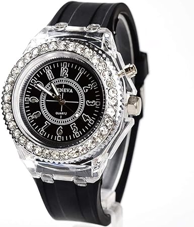 geneva light up watch