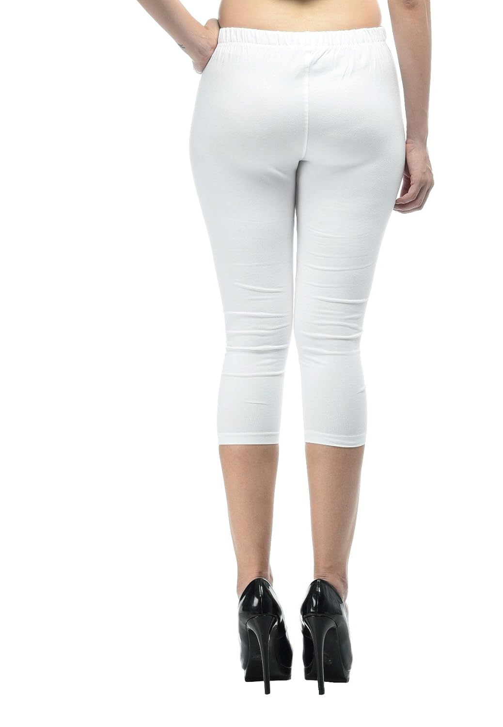 frenchtrendz women cotton spandex capri