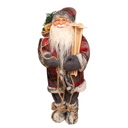 bambole di stoffa natalizie