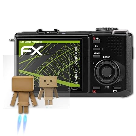 atFoliX Displayfolie für Sigma DP1/DP2/DP3 Merrill Spiegelfolie, Spiegeleffekt FX Schutzfolie