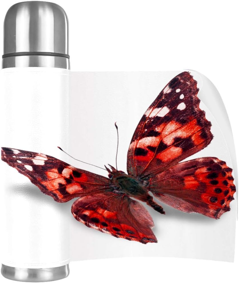 butterfly thermos flask