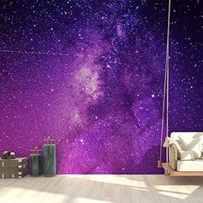 Wall Mural Starry Sky Removable Self-Adhesive Large Wallpaper - 66x96 inches