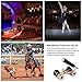 Uarter Opera Glasses Theater Vintage Binoculars With Handle Black with Gold Trim 3X25