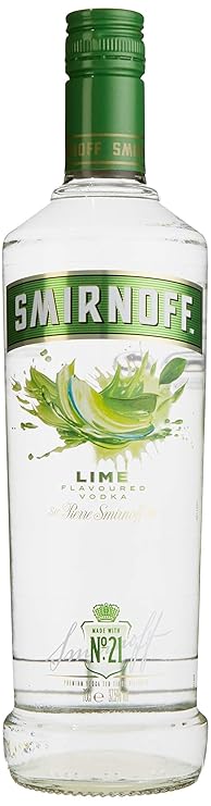 Smirnoff No. 21 Premium Vodka Flavour Lime (1 x 0.7 l)