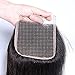 Perstar Hair Brazilian Straight Virgin Hair with Closure 3 Bundles with lace closure 7A grade Human hair bundles with free part lace closure (22 24 26+ 20 free part, Natural Color)