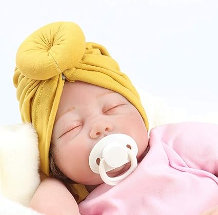 Bonnet Turban Bebe Mamum Bonnet Noeud Turban En Coton Bandeau Naissance Mignon Pour Bebe Fille Nouveau Ne Jaune Amazon Fr Gros Electromenager