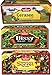 Caribbean Dreams Tea Collection - Carton of Jamaican Sorrel Tea, a Carton of Cerasse Tea Plus a Carton of Bissy (Kola Nut) Herbal Tea - Bundle of Three 24 Count Packs