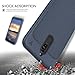 Huawei mate 10 lite/Huawei Nova 2i case, KuGi [Shock/Scratch Absorption Protection] SS Durable Anti-Slip Flexible Rubber Soft TPU Bumper Case for Huawei mate 10 lite smartphone (Navy)