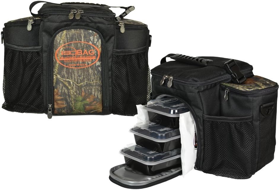Isobag 3 Meal Mossy Oak Edition/Accent Camouflage (Black/ Break-Up)