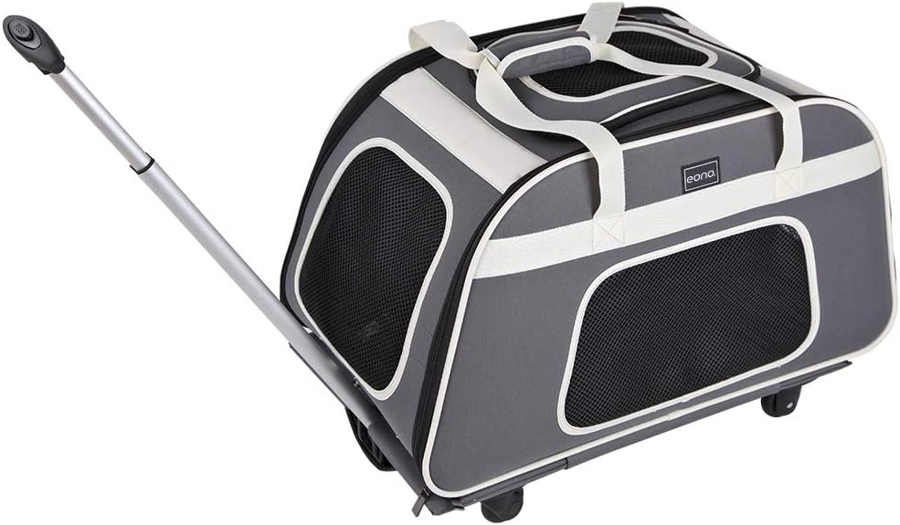 Eono. Essentials Medium Pet Carrier (26" x 14" x 14" / 66 x 35.5 x 35