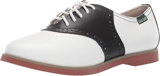 black leather women's eastland oxford shoe