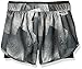 Skechers Girls' Big Print 2-in-1 Compression Short, Black, Large