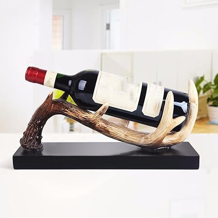 Jrfba Decorations Pour La Maison Vin Rouge Du Nord Moderne Corne