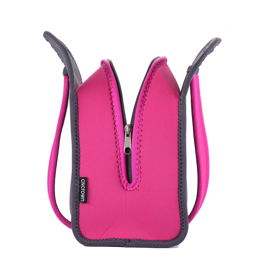 Lunch Box - Kids Neoprene Lunch Bag Sets With 2 Layers Food Grade Material