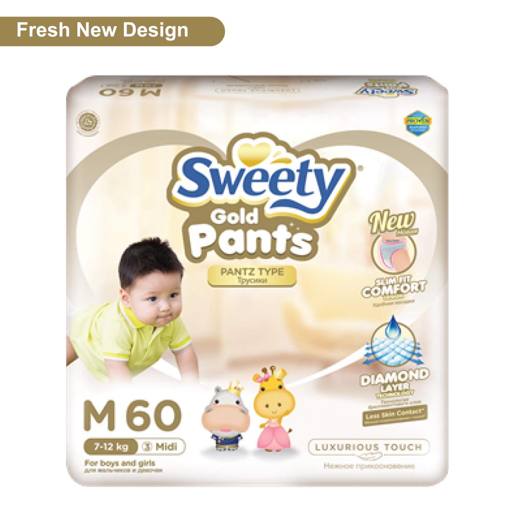 pampers sweety pants gold