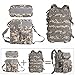 G4Free Military Tactical Molle Backpack Sport Outdoor versatile Rucksacks Camping Hiking Traveling Bag 40L(ACU Camouflage)