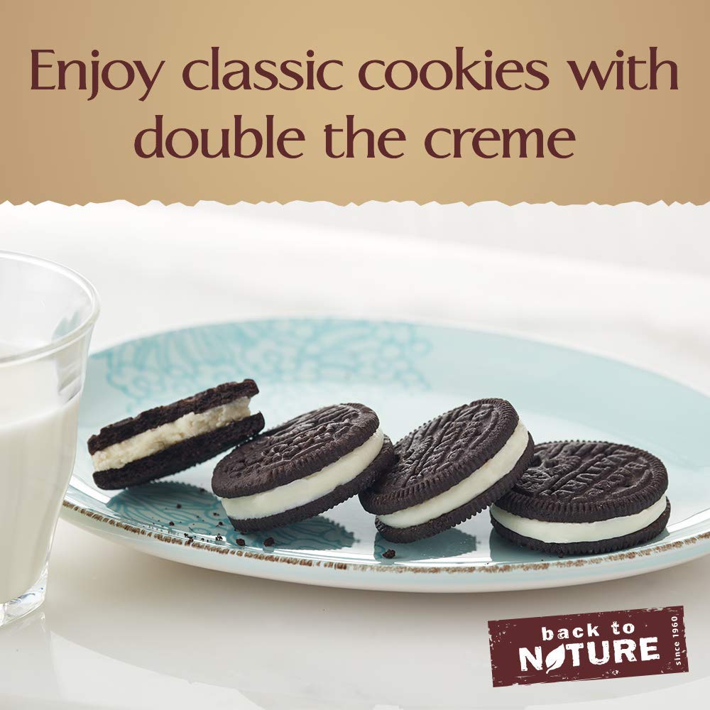 Back To Nature Cookies Non Gmo Double Classic Creme 10 7 Ounce Packaging May Vary Amazon Com Grocery Gourmet Food