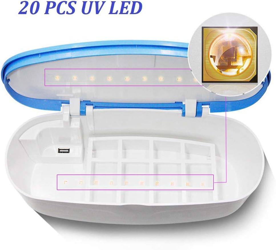 CAMECHO Caja de Desinfección con luz UV Esterilizador de UV Caja de