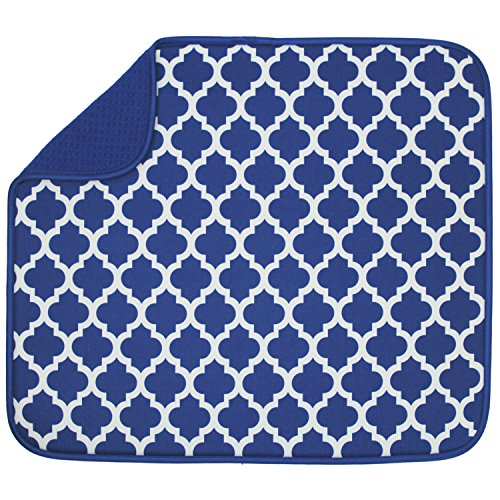 Envision home 582300 trellis drying mat dish dry mat
