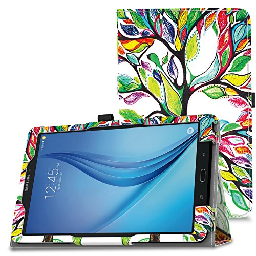 MoKo Samsung Galaxy Tab E 9.6 Case - Slim Folding Cover for Samsung Galaxy Tab E Wi-Fi / Tab E Nook 9.6-Inch Tablet Verizon 4G LTE Version, Lucky TREE (NOT FIT Tab E 8.0 inch Tablet) MoKo Samsung Galaxy Tab E 9.6 Case - Slim Folding Cover for Samsung Galaxy Tab E Wi-Fi / Tab E Nook 9.6-Inch Tablet Verizon 4G LTE Version, Lucky TREE (NOT FIT Tab E 8.0 inch Tablet)