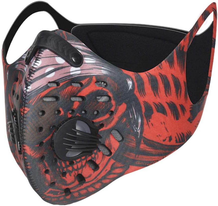 Yetou Dustproof Cycling Masks Activated Carbon Dust Mask with Extra Filter Cotton Sheet